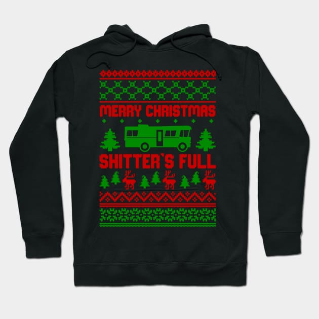 Shitters full ugly sweater Hoodie by Hobbybox